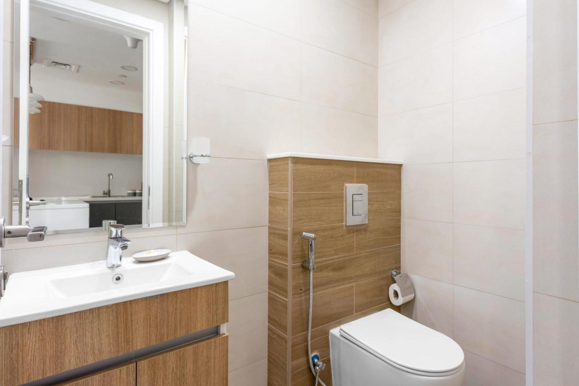 Silkhaus Modern 1Bdr In Oasis Near Masdar City Park Abu Dhabi Eksteriør billede
