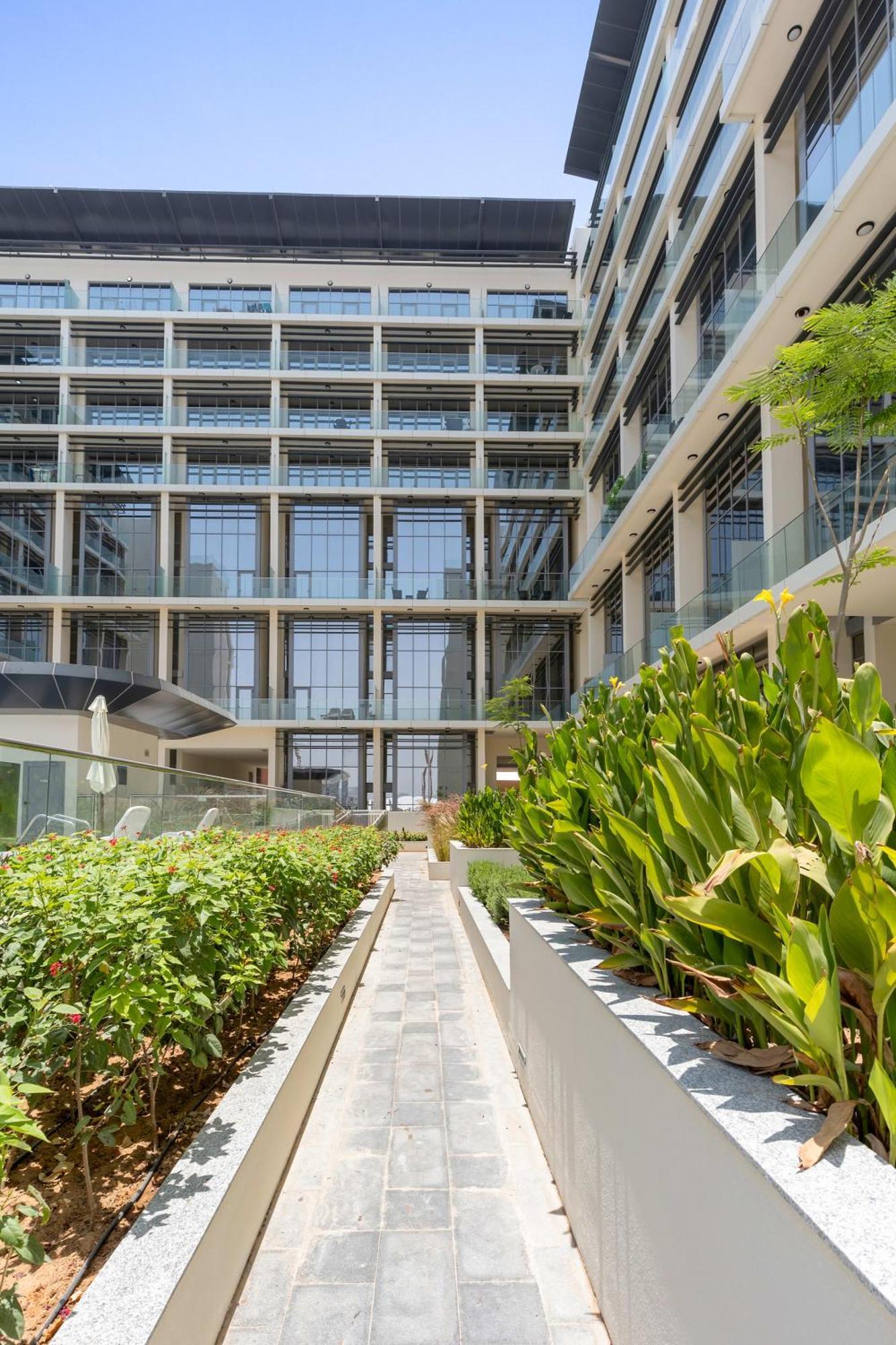 Silkhaus Modern 1Bdr In Oasis Near Masdar City Park Abu Dhabi Eksteriør billede